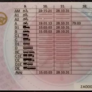 Purchase a UK driver's license registered with the DVLA