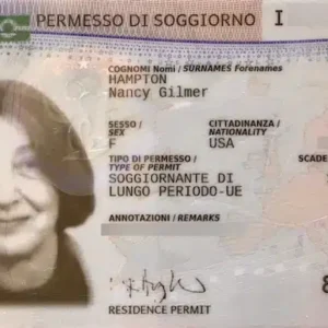 意大利居留许可